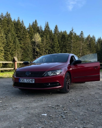 Volkswagen CC cena 53999 przebieg: 200059, rok produkcji 2015 z Świętochłowice małe 301